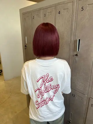 ショート 斉藤 果音のヘアスタイル