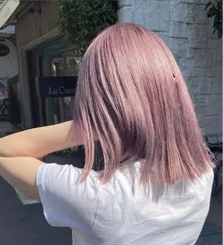 セミロング カラー 風香🪼レイヤー /透明感カラーのヘアスタイル