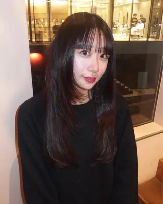 ロング RAF(旧kotibybrooch)所属・水野谷遥/ハイトーン /カラーモデル🎀のヘアスタイル