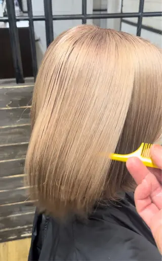 ミディアム カルラ　蒲田店所属・大久保寿高✨ なりたい色を叶える✨のヘアスタイル