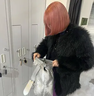 ショート カラー 髪質改善 Noe心斎橋店のヘアスタイル