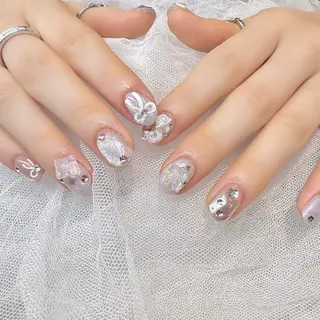 ネイル 新井 ひなののネイルデザイン