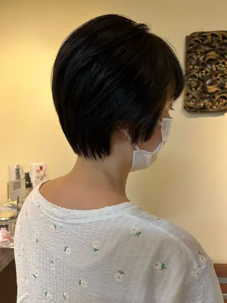 ショート 水谷 菜央のヘアスタイル