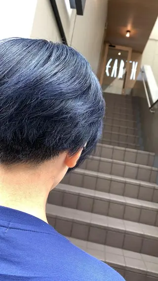 ショート 🌿earth亀有店 【緑髪のノブ】🌿のヘアスタイル