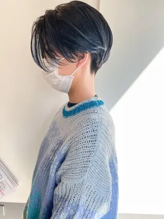 ショート カラー レイヤーカット/ 火ノ見🪡のヘアスタイル