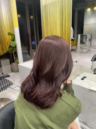 ミディアム カラー 🦋ボブ・ハイライト /Kotoko🦋のヘアスタイル