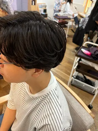 パーマ メンズ メンズ✨パーマ 大室雄基のヘアスタイル