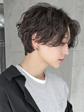 ショート メンズ パーマ 木澤 航のその他イメージ