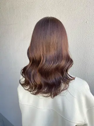 セミロング カラー EGO所属・EGO Top stylistのヘアスタイル