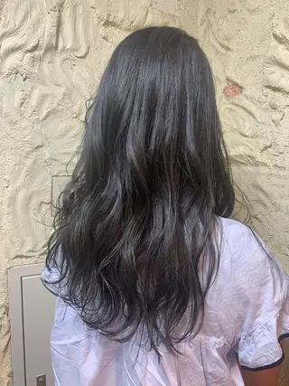 ロング カラー 🦋艶モテカラー/ヘ アセット🦋YURIのヘアスタイル