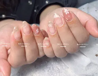 ネイル 桜 ネイルのネイルデザイン
