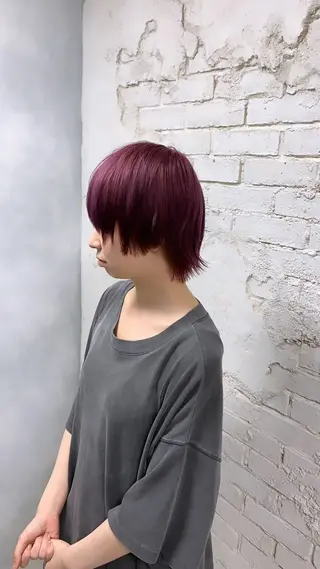 ショート 派手髪支持率No1 Eisukeのヘアスタイル