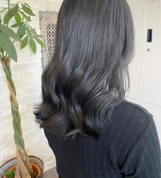 セミロング 💖透明感カラー HAYATO💖のヘアスタイル