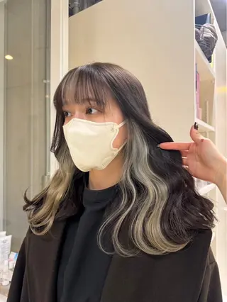 ロング カラー ALIVE原宿🖤 カラーリストるねこのヘアスタイル