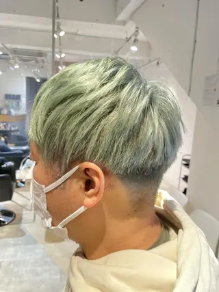 ショート 🌱夏の透け感カ ラー🌱HIDEKAのヘアスタイル