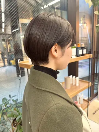 ショート mee.所属・カットモデル募集中 / ベージュ/あづきのヘアスタイル