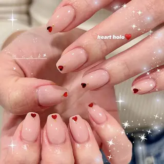 ネイル 🎀チーク/ちゅるん 🫧chisa🎀のネイルデザイン