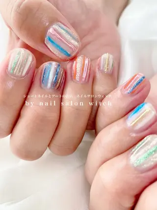 ネイル ショートネイル専門店 nail salon witch所属・縮 彩理のネイルデザイン