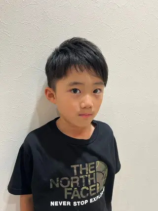 メンズ キッズ ラブーケ中川中島店 クラタチカコのヘアスタイル