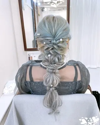 ヘアアレンジ 京都.祇園セットサロン:スタジオ ヒロ【Studio hiro】所属・ヒロ(hiro) •スタジオヒロのヘアスタイル