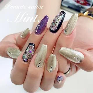 ロング ネイル Mint. nailのネイルデザイン