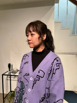 ロング カラー lapensee noir所属・ムラコシヒカリ lapenseeのヘアスタイル