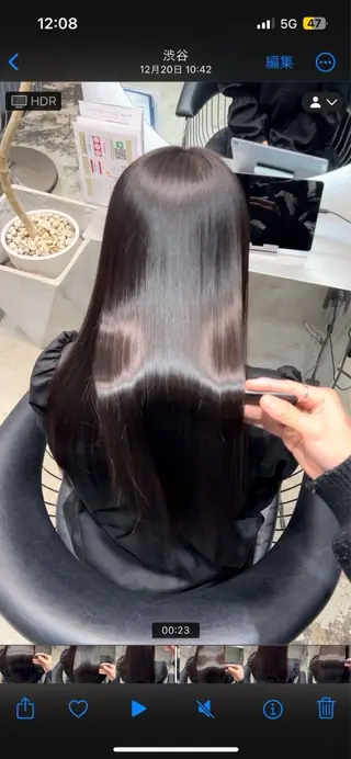 ロング カラー etora 渋谷所属・ワンホンヘア🇨🇳 髪質改善/itaruのヘアスタイル