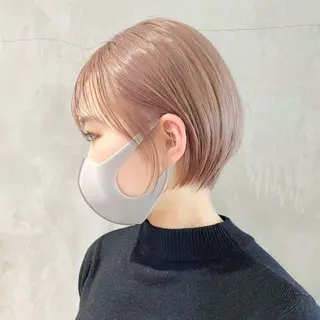 ショート カラー ハイトーン×ショート /RINのヘアスタイル