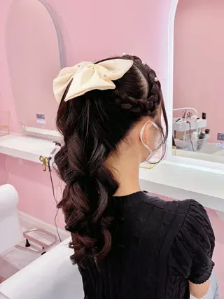 ロング ヘアアレンジ Set Salon Mémoire by miuprierre所属・川上 佳奈のその他イメージ