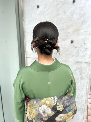 ミディアム 平沼 葉津紀のヘアスタイル