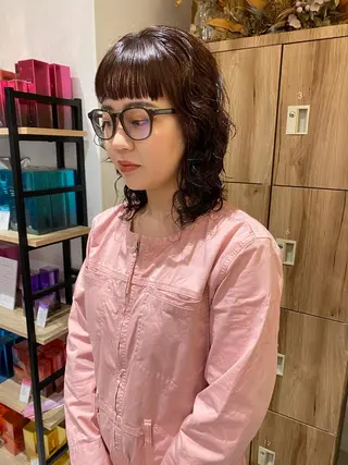 ミディアム パーマ パーマ指名No1 /namiのヘアスタイル