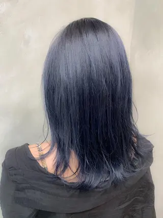 ミディアム カラー 🌈髪質改善💕 縮毛矯正✨青木まで✨のヘアスタイル