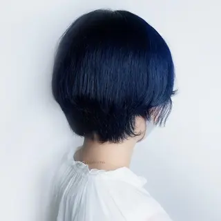 ショート カラー ﾖｼﾅｶﾞﾏﾕ🦕 髪質改善艶カラーのヘアスタイル