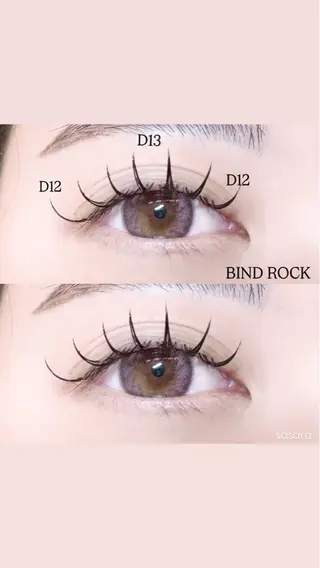 マツエク・マツパ 🍒束間まつ毛ෆ sasara🍒のマツエク・マツパデザイン