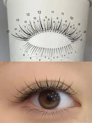 マツエク・マツパ WSalon  アイラッシュ所属・W Salon アイラッシュのマツエク・マツパデザイン