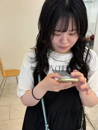 セミロング NOUN所属・eri kinjoのヘアスタイル