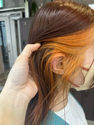 ショート カラー ナガノリノ /ボブ/ ベージュ/暖色のヘアスタイル