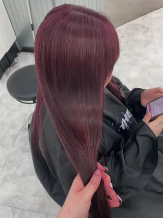 カラー 抜け感hair Mayu/ブリーチのヘアスタイル