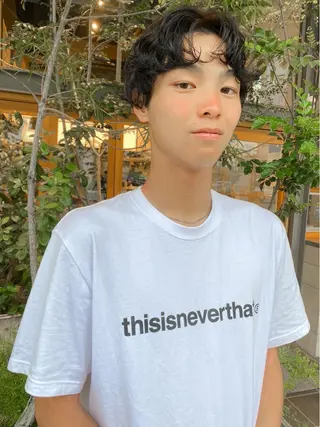 パーマ メンズ 栄/矢場町 三井太朗のヘアスタイル