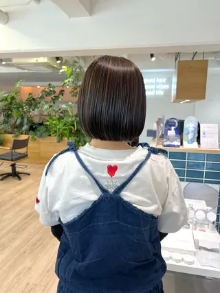 ミディアム 田中 愛梨のヘアスタイル