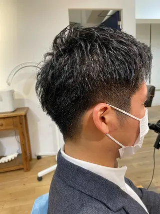 ショート メンズ 齋藤 巧のヘアスタイル