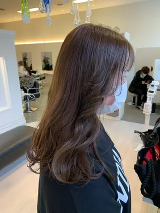 ロング カラー ParveMix 佐々木梨紗🤍のヘアスタイル