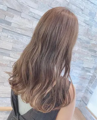 ロング カラー 蟹江 聡太✨レイヤーカットのヘアスタイル