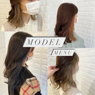 カラー 〖 韓国hair 〗 室岡 咲希のヘアスタイル