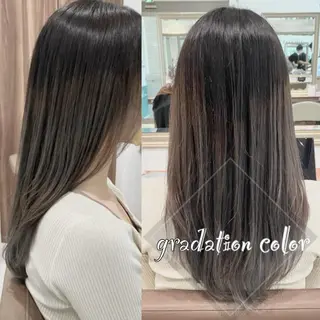 ロング カラー ヘアアレンジ Re:st所属・Miyavi/カラー ショートボブのヘアスタイル