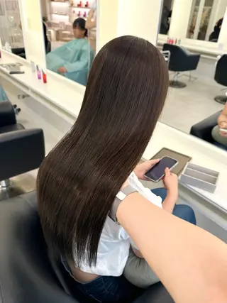 ロング カラー ♡ParveMix 花房 菜乃♡のヘアスタイル