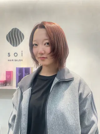 ショート 🦋顔周りカット/レ イヤー/ユリ🦋のヘアスタイル