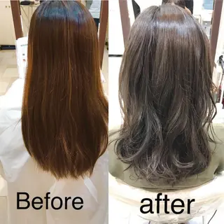 カラー 島袋 ナオユキのヘアスタイル