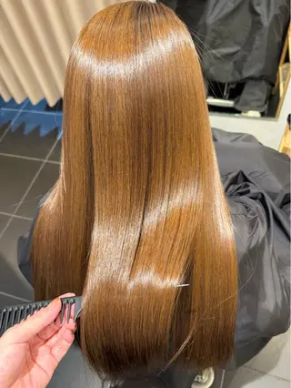 ロング peakshair所属・艶々になる髪質改善 𝒀𝑼𝑻𝑶のヘアスタイル
