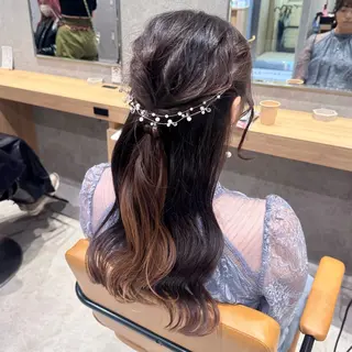 ロング ハイトーン/ピンク 🎀山岸 沙弥香のヘアスタイル